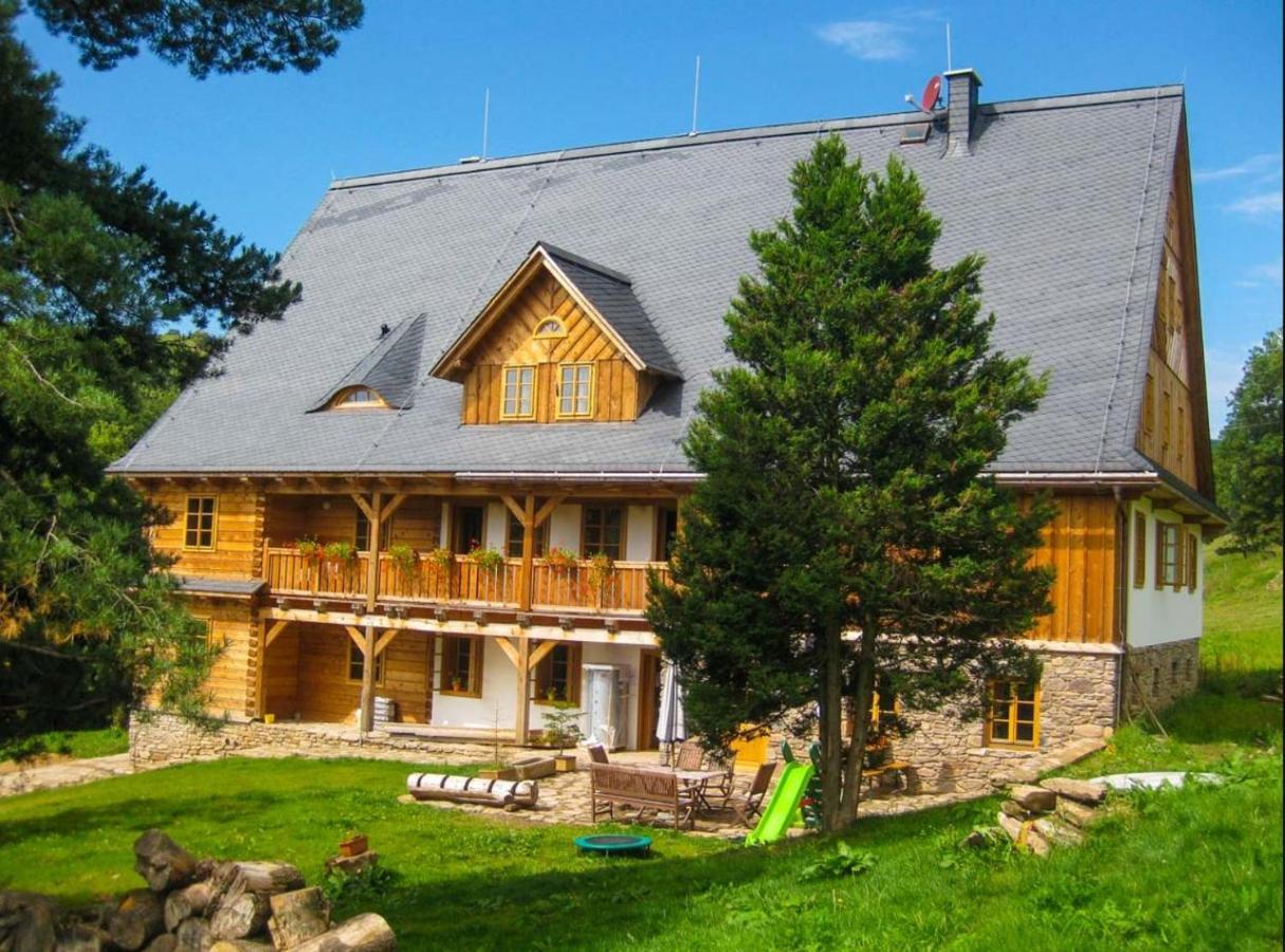 Samota U Hadince Hotel Bartosovice v Orlickych Horach Exterior foto